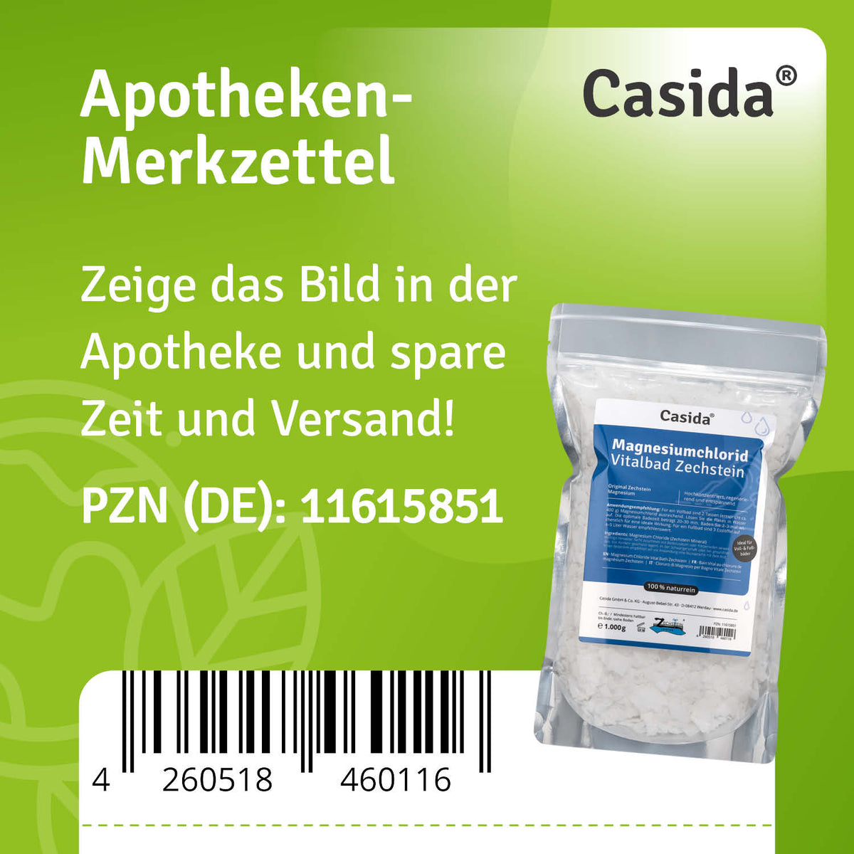 Magnesiumchlorid Vitalbad Zechstein Apotheke