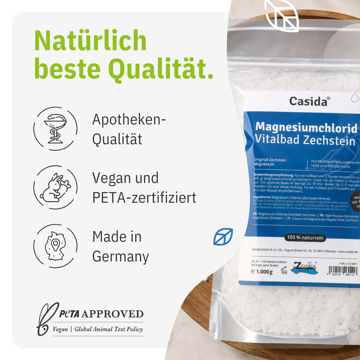 Magnesiumchlorid Vitalbad Zechstein tierversuchsfrei