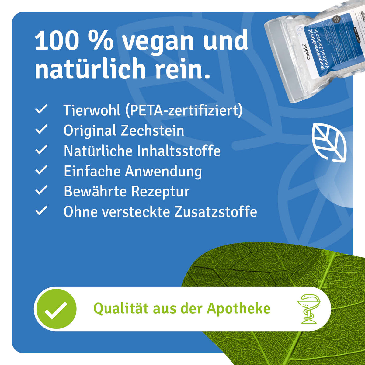 Magnesiumchlorid Vitalbad Zechstein natürliche Inhaltsstoffe
