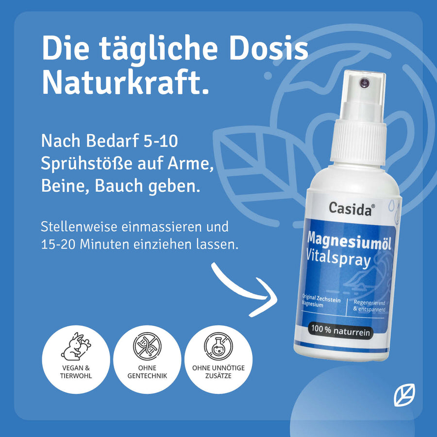 Zechstein Magnesium Oil Spray 100 Ml (Neu Und Originalverpackt) In - Foto 6