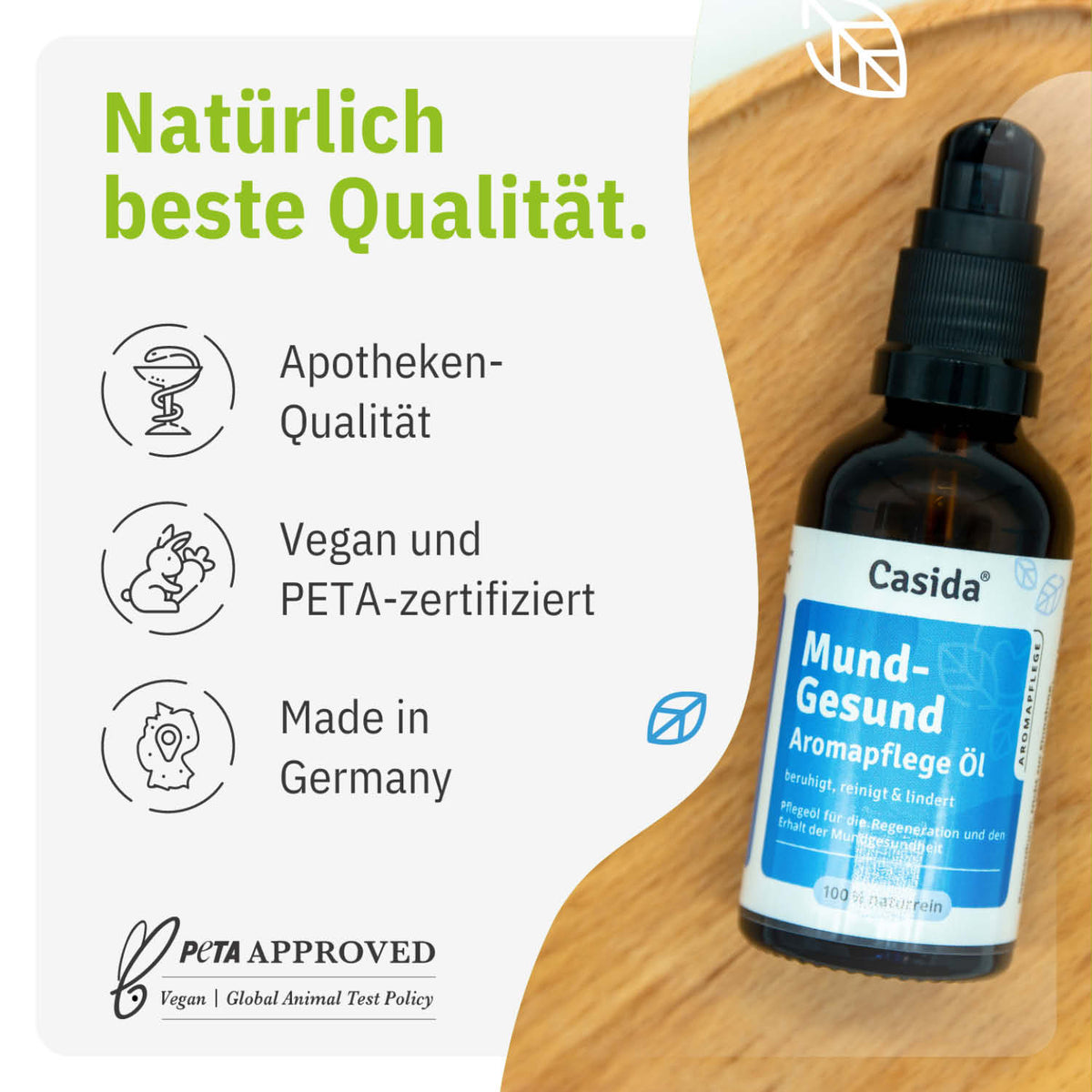 Mund-Gesund Aromapflege Öl tierversuchsfrei