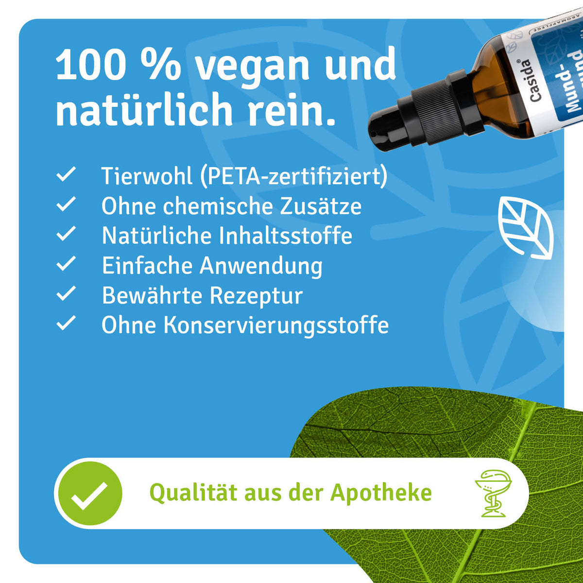 Mund-Gesund Aromapflege Öl natürliche Inhaltsstoffe