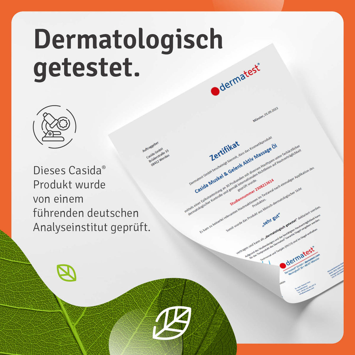 Muskel & Gelenk Aktiv Massage Öl laborgeprüft