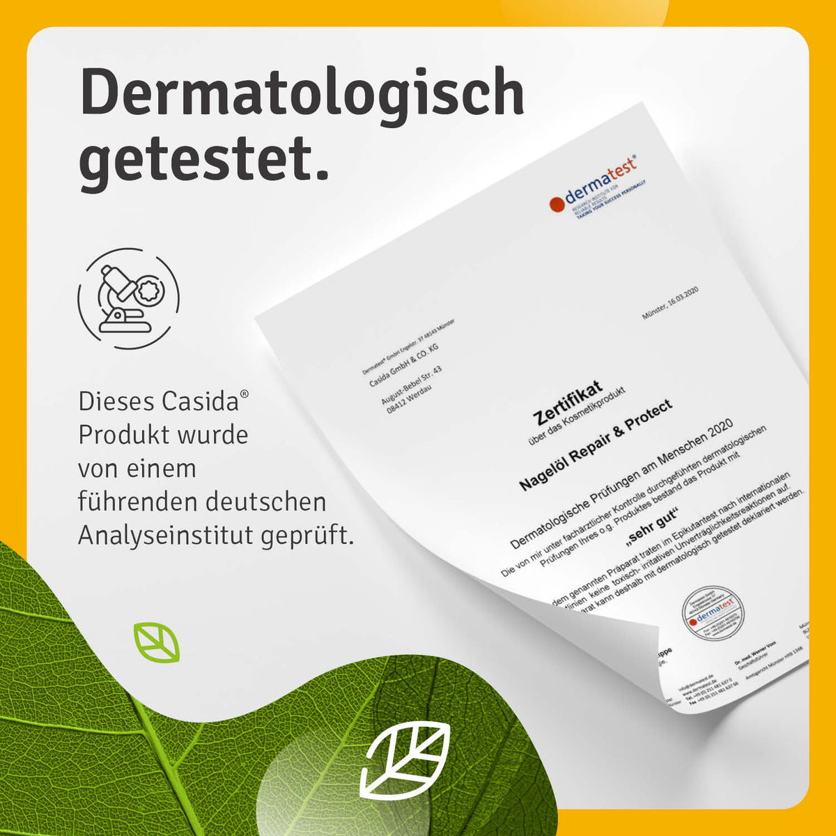 Dermatest Nagelöl Repair & Protect