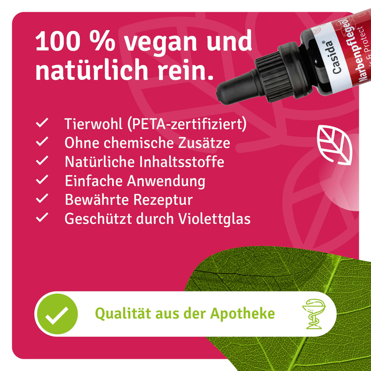 Narbenpflegeöl Repair & Protect natürliche Inhaltsstoffe
