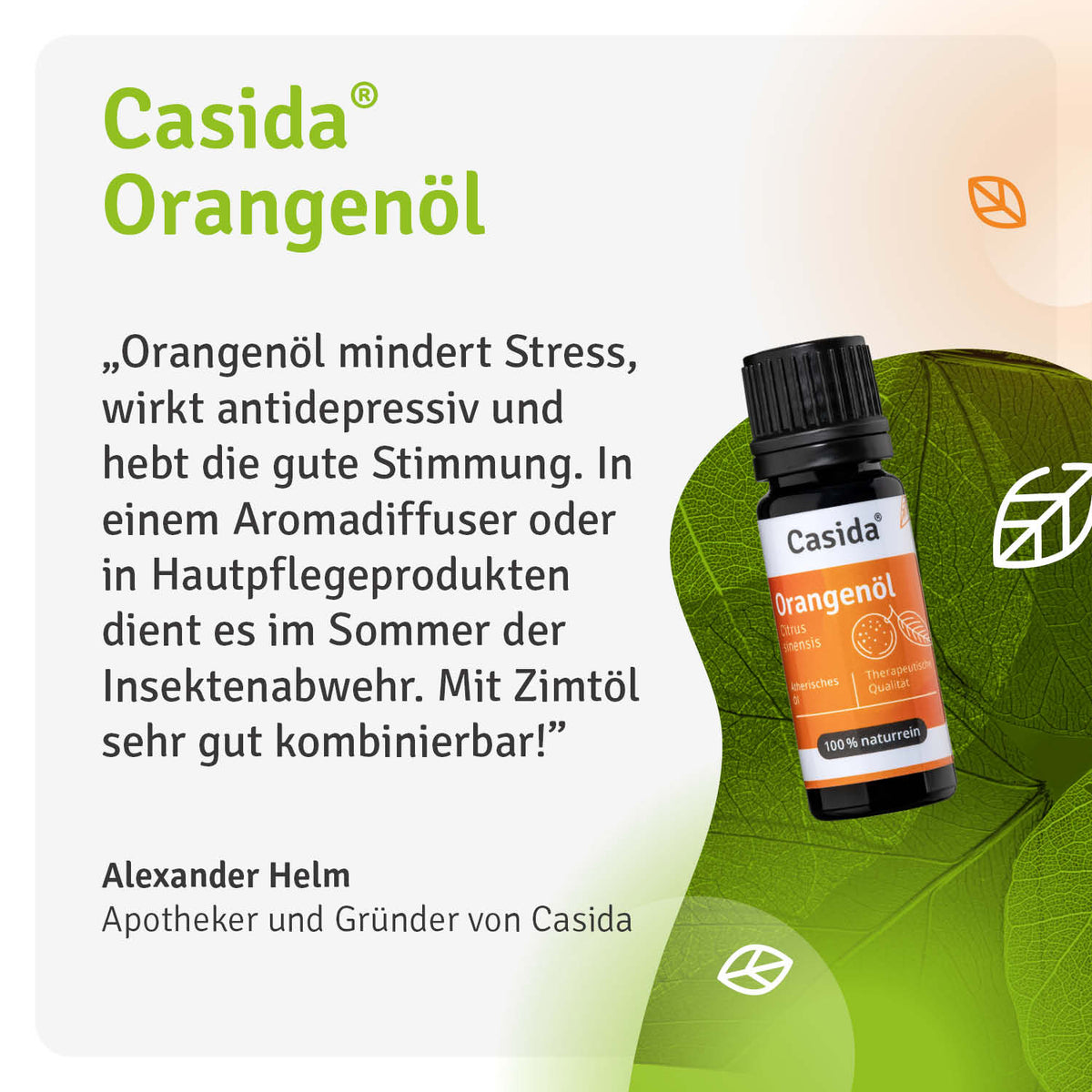 Orangenöl Casida