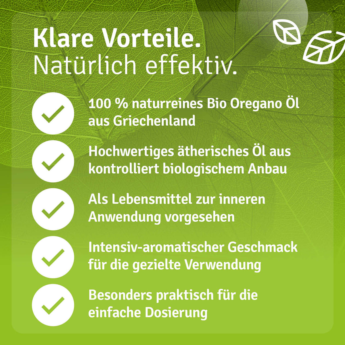 Oregano Öl Bio Vorteile