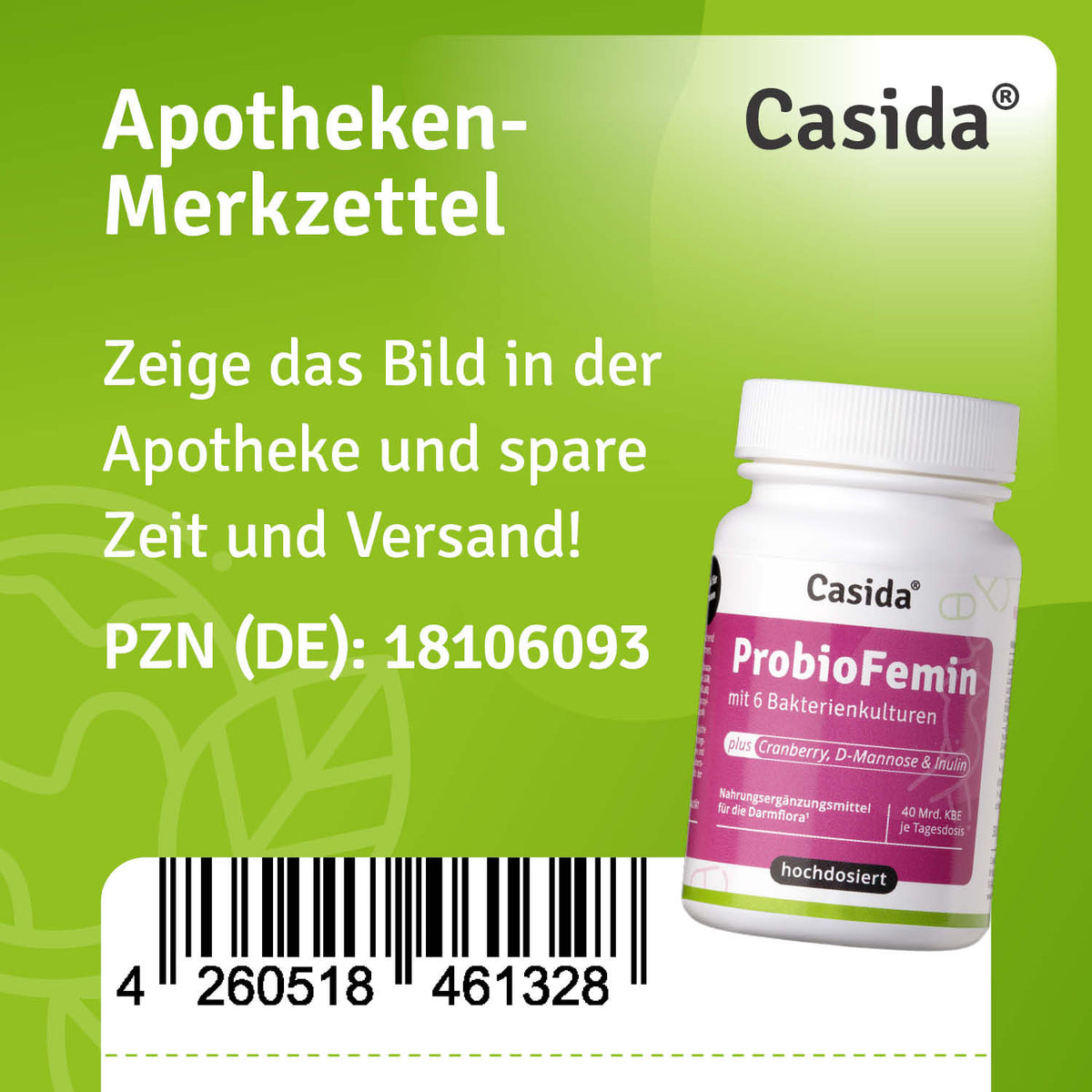 ProbioFemin für Frauen Apotheke
