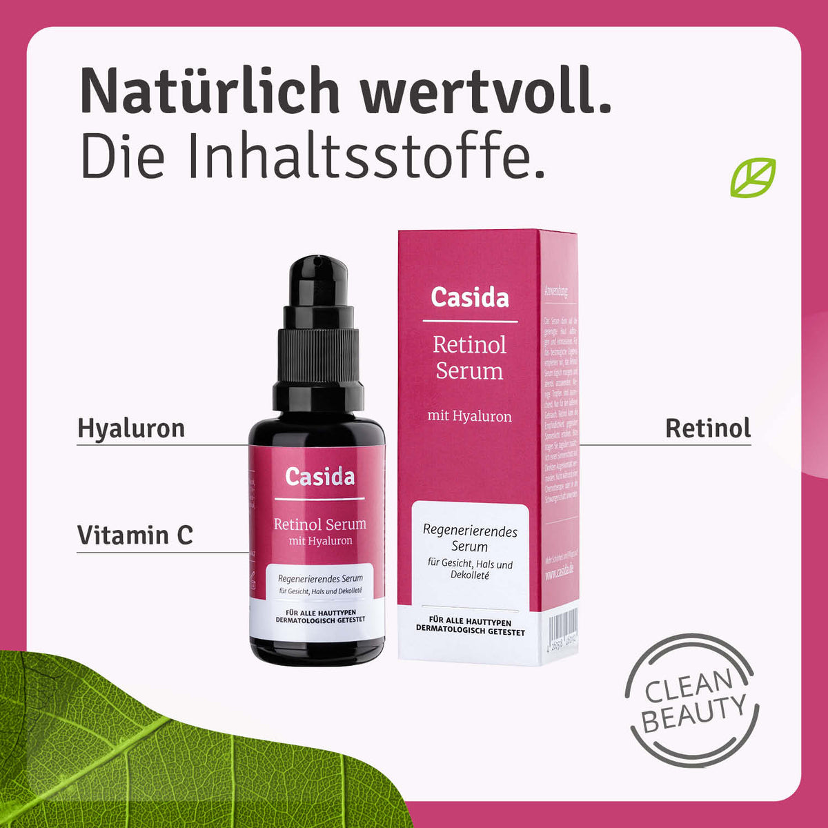 Retinol Serum Inhalt