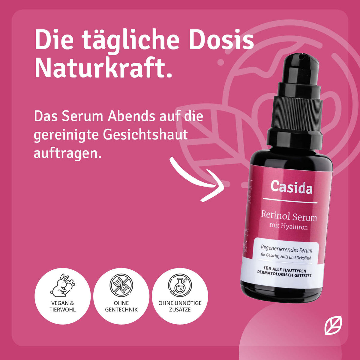 Retinol Serum Anwendung