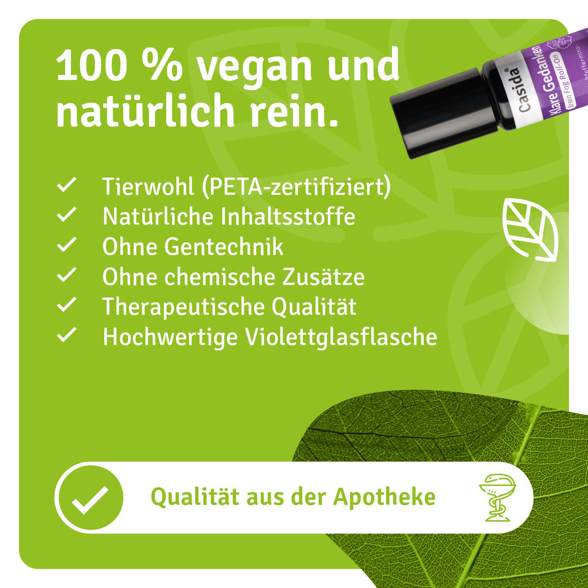 Brain Fog Roll-On Klare Gedanken natürliche Inhaltsstoffe