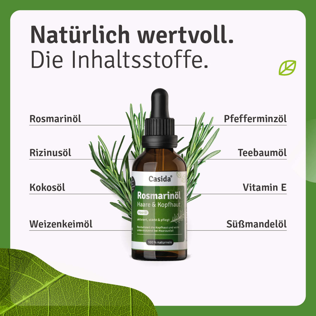 Rosmarinöl Haare & Kopfhaut Inhalt