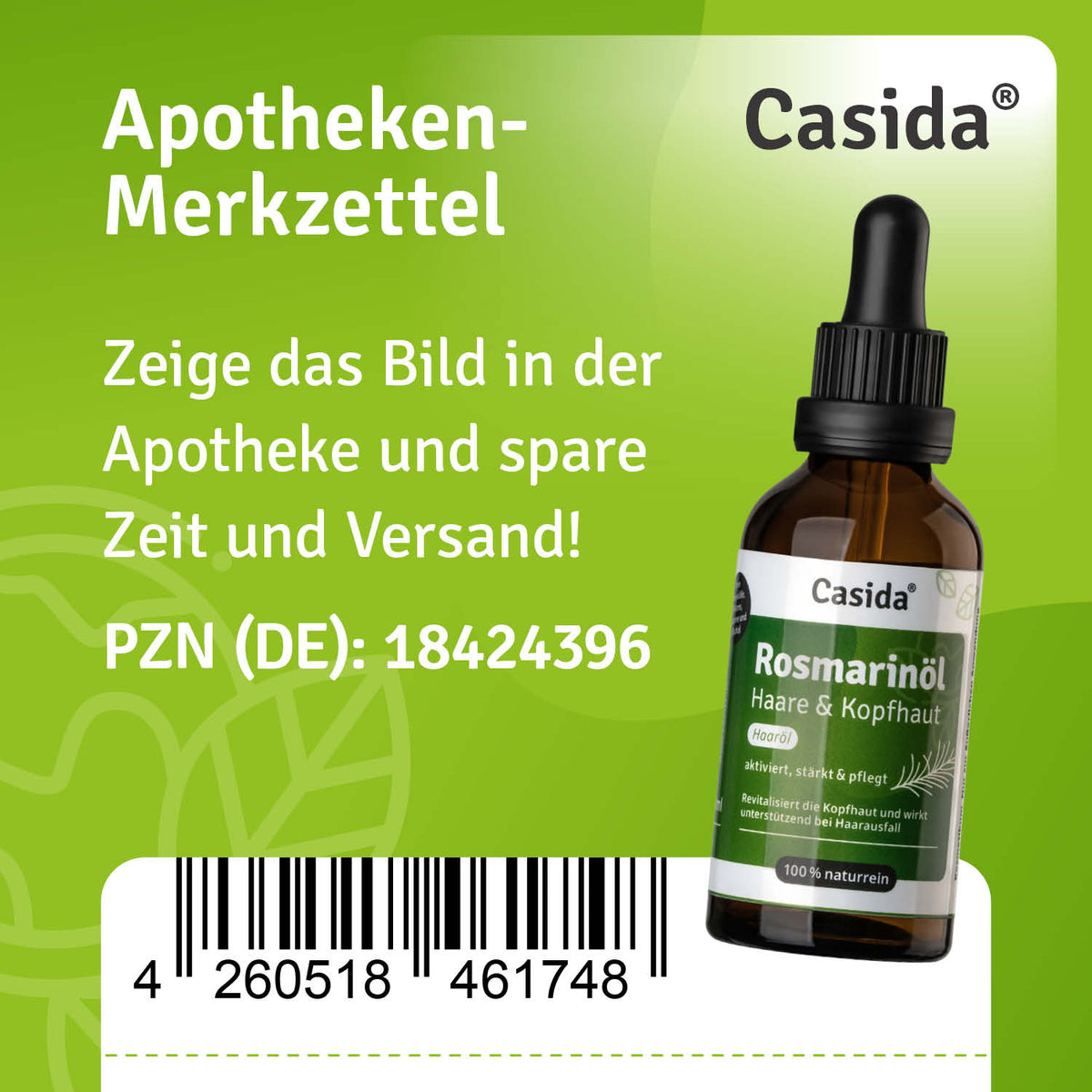 Rosmarinöl Haare & Kopfhaut Apotheke
