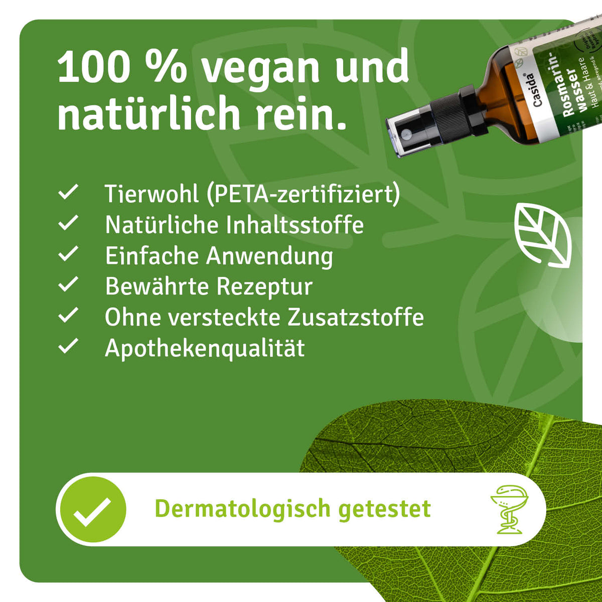 Rosmarinwasser Haut & Haare natürliche Inhaltsstoffe