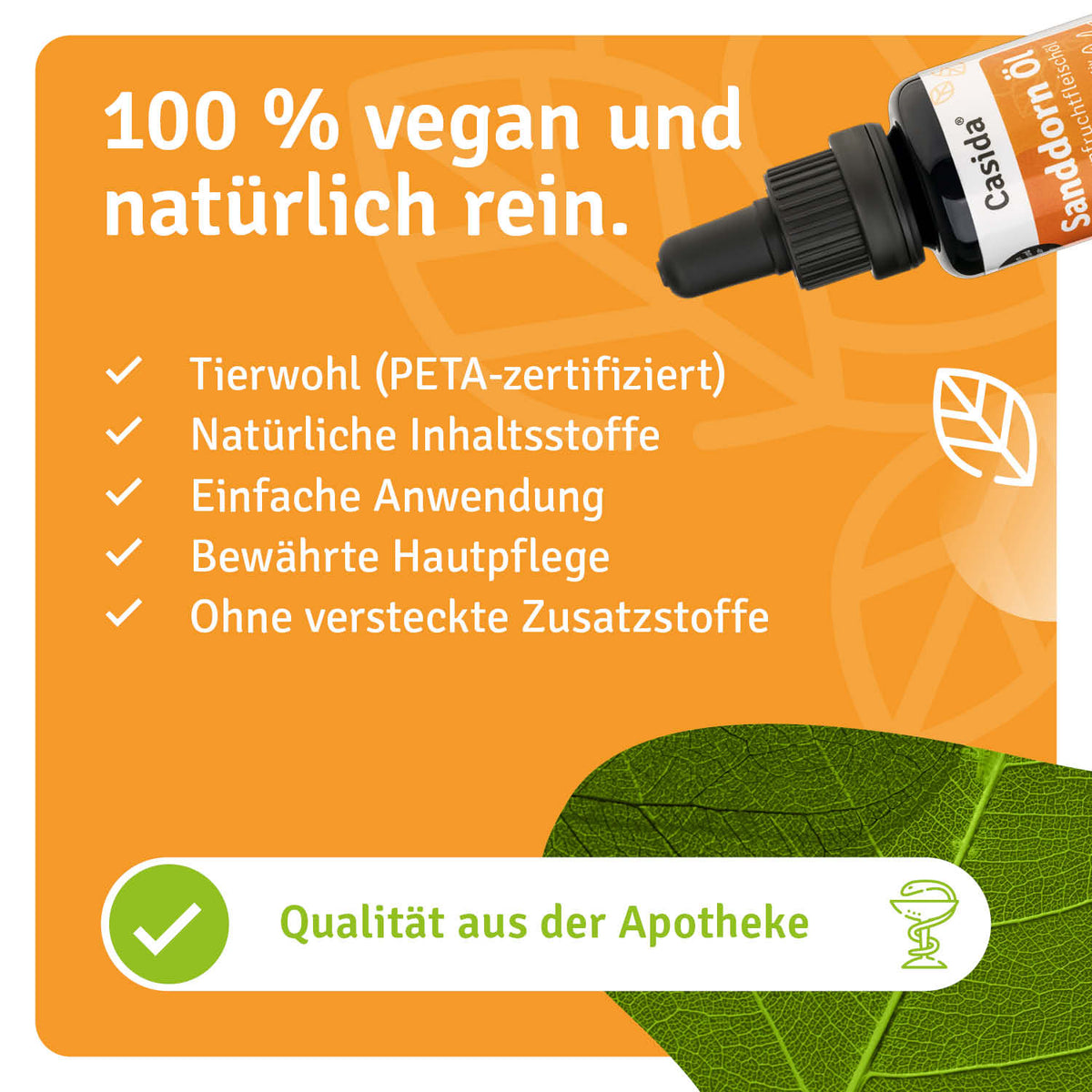Sanddornöl natürliche Inhaltsstoffe