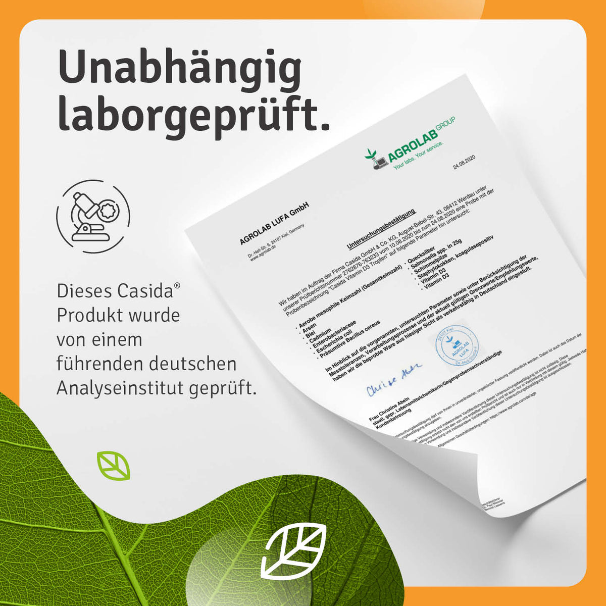Sanddornöl laborgeprüft