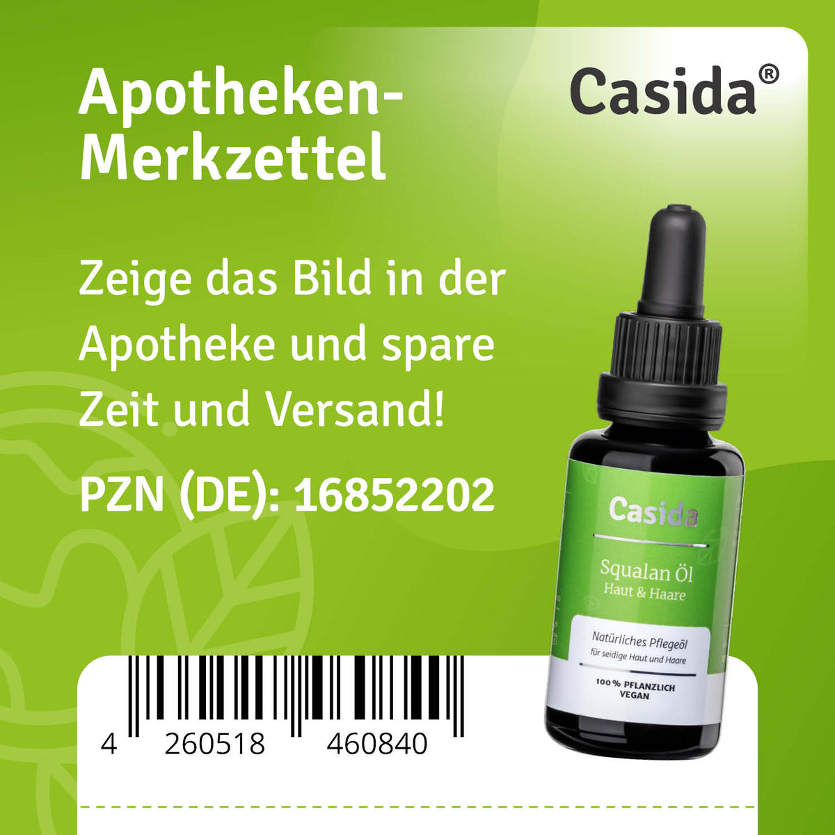 Squalan Öl Haut & Haare Apotheke