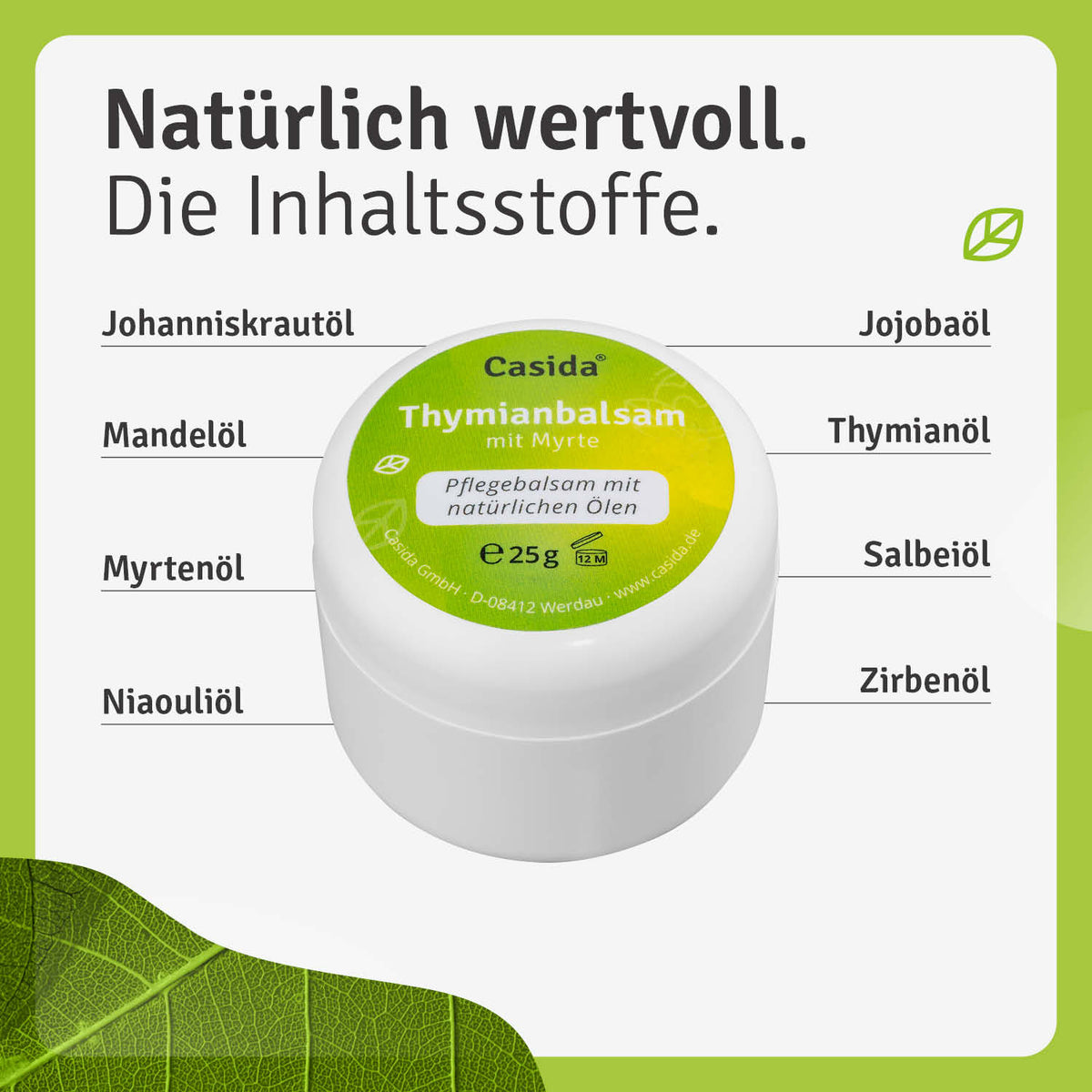 Thymianbalsam mit Myrte für Erwachsene Inhalt
