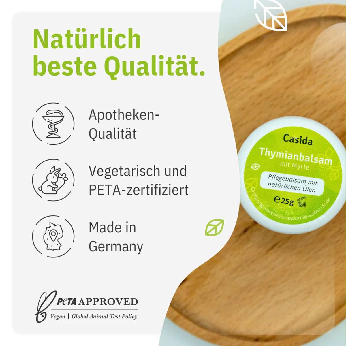 Thymianbalsam mit Myrte für Erwachsene tierversuchsfrei