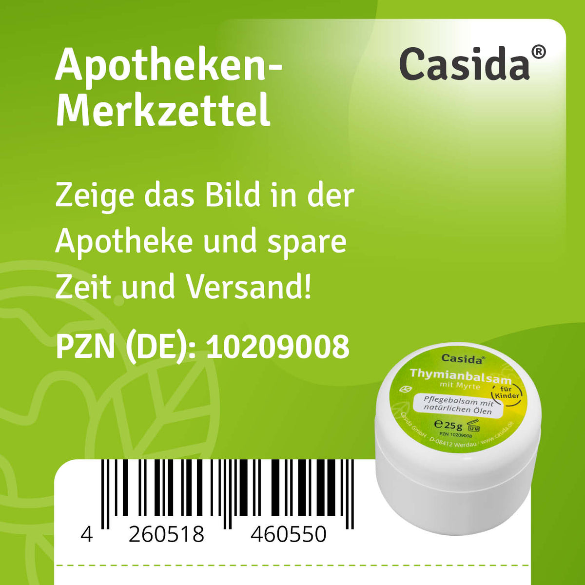 Thymianbalsam mit Myrte für Kinder Apotheke