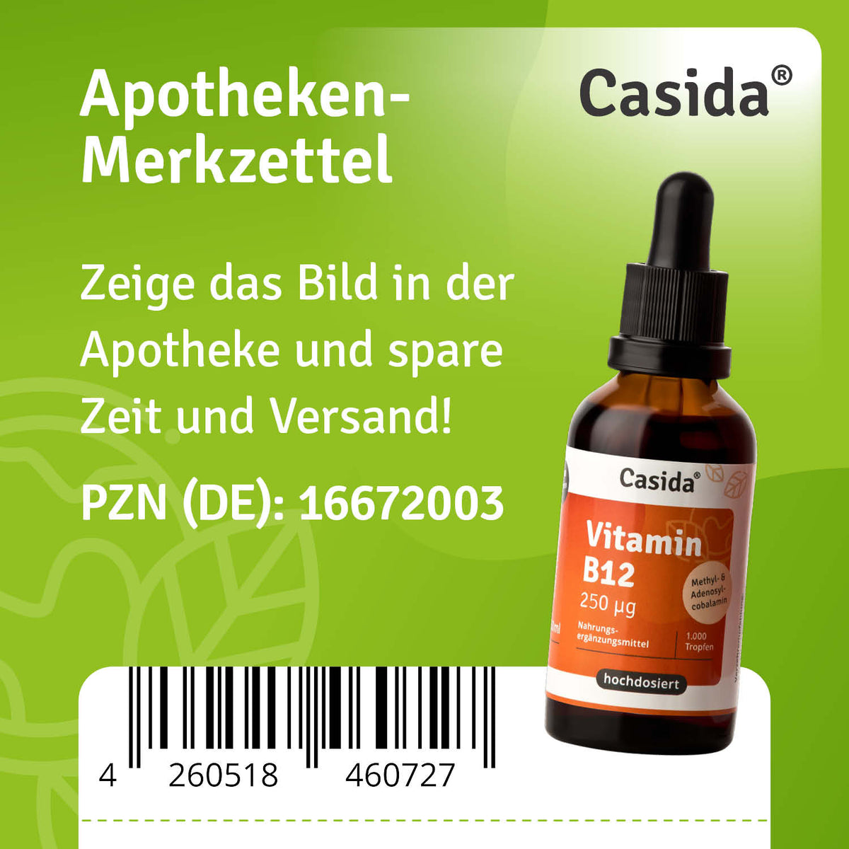 Vitamin B12 Tropfen 50 ml Apotheke