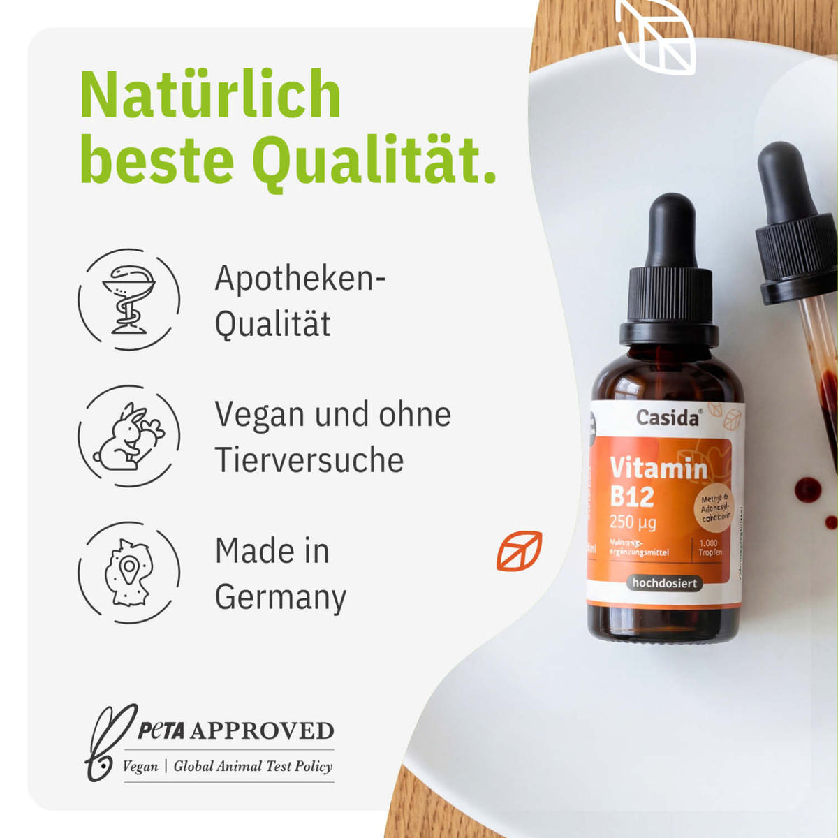Vitamin B12 Tropfen 50 ml tierversuchsfrei