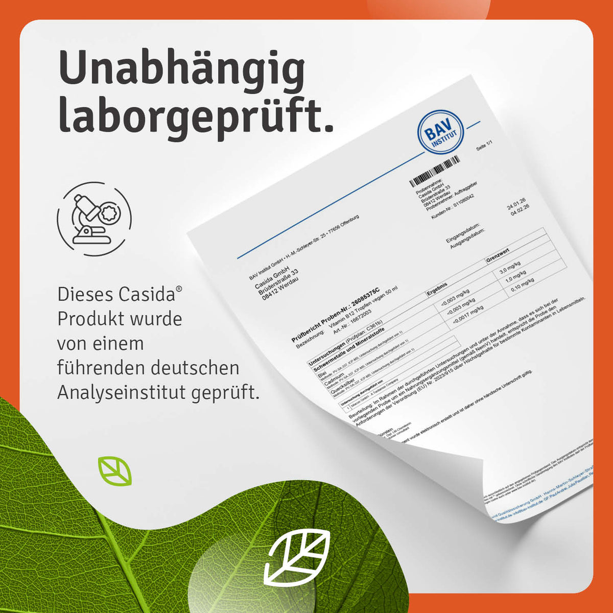 Vitamin B12 Tropfen 50 ml laborgeprüft
