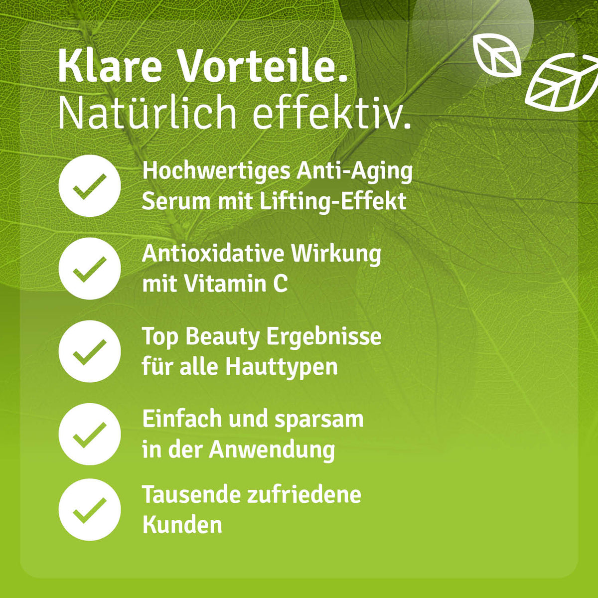 Vitamin C Serum mit Hyaluron Vorteile