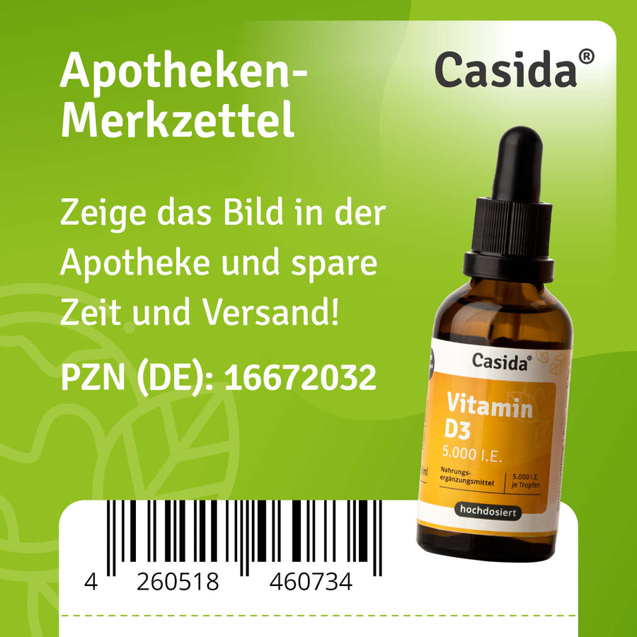 vitamin d tropfen aufbewahrung kühlschrank Vitamin D3 Tropfen 5000 I.E. - aus der Apotheke