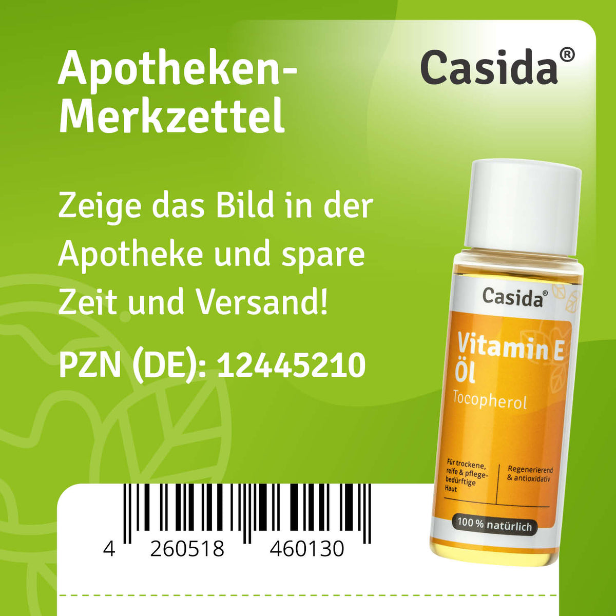 Vitamin E Öl Tocopherol Apotheke