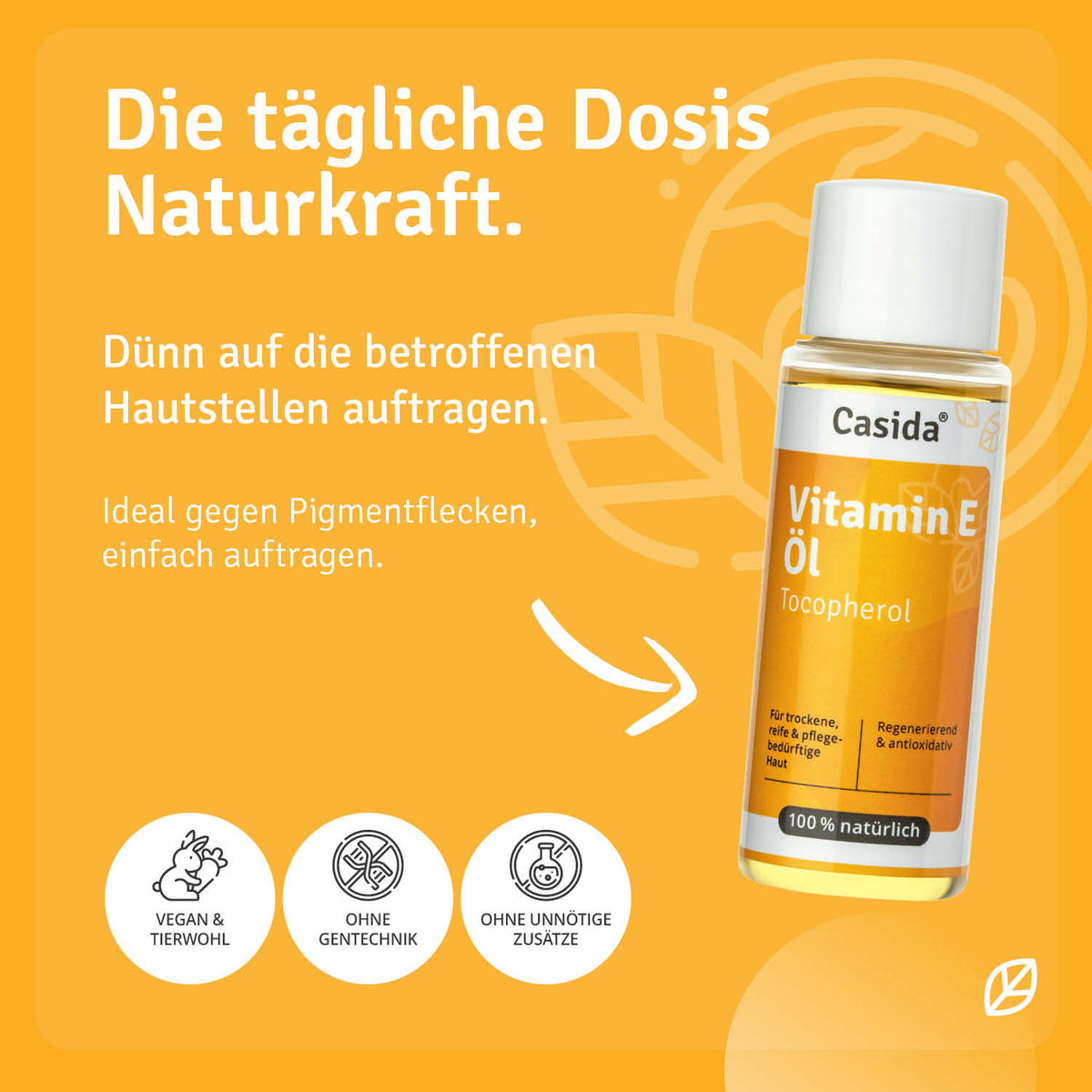 Vitamin E Öl Tocopherol Anwendung