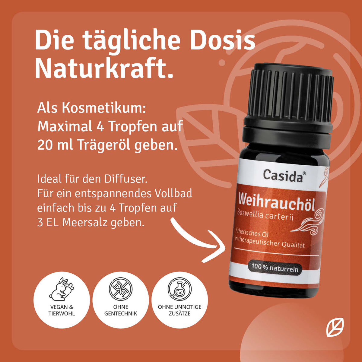 Weihrauchöl Boswellia carterii Anwendung