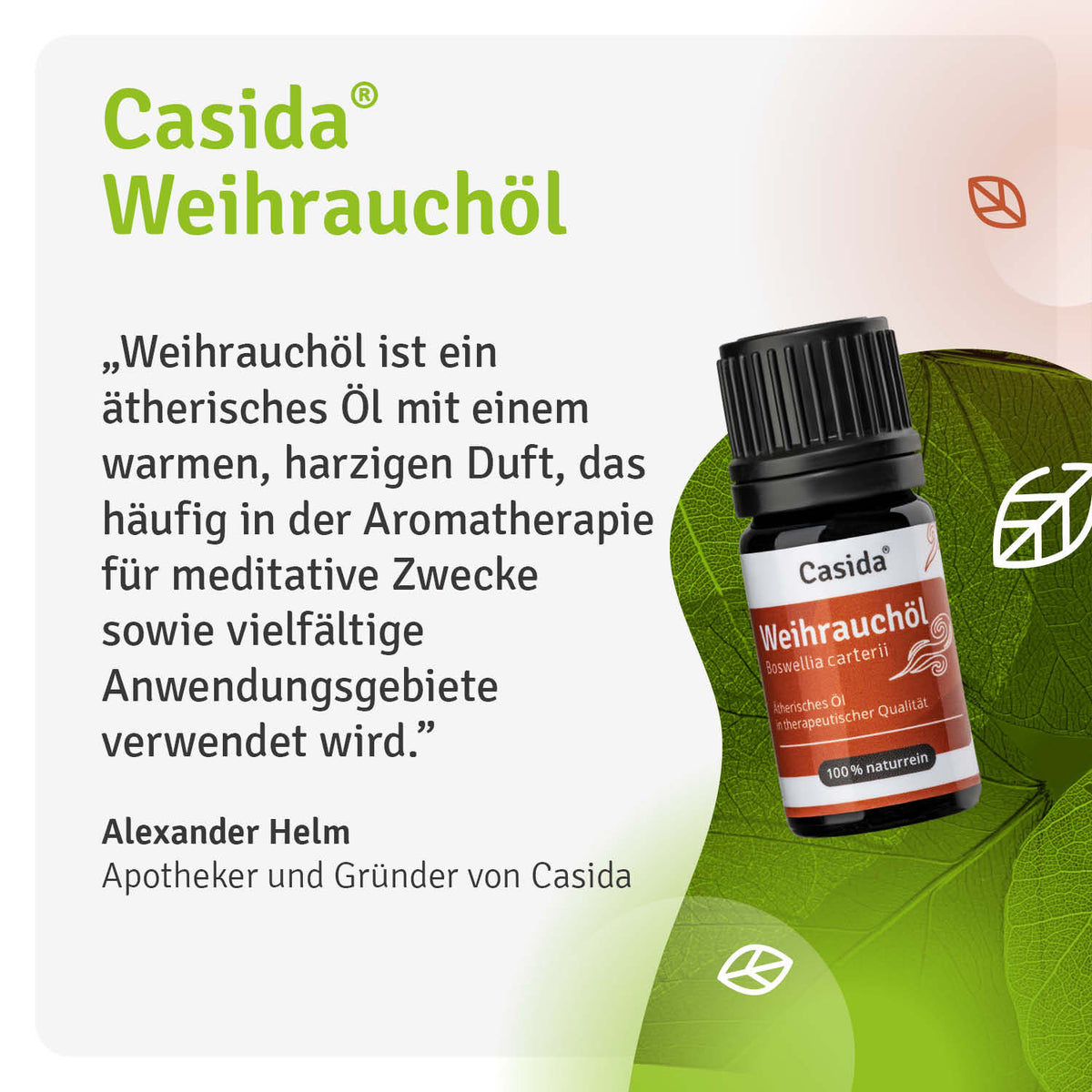 Weihrauchöl Boswellia carterii Casida