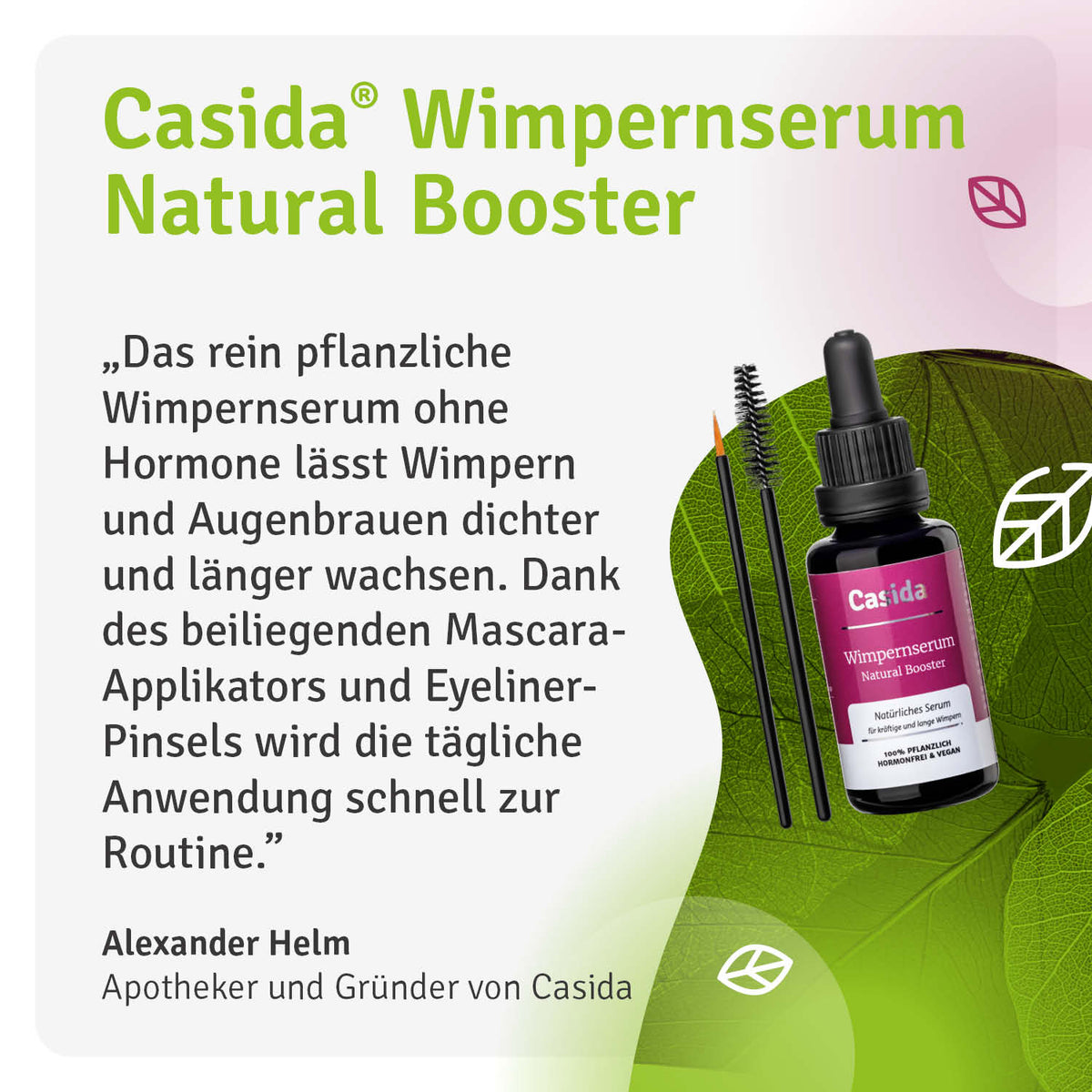 Wimpernserum Natural Booster Casida