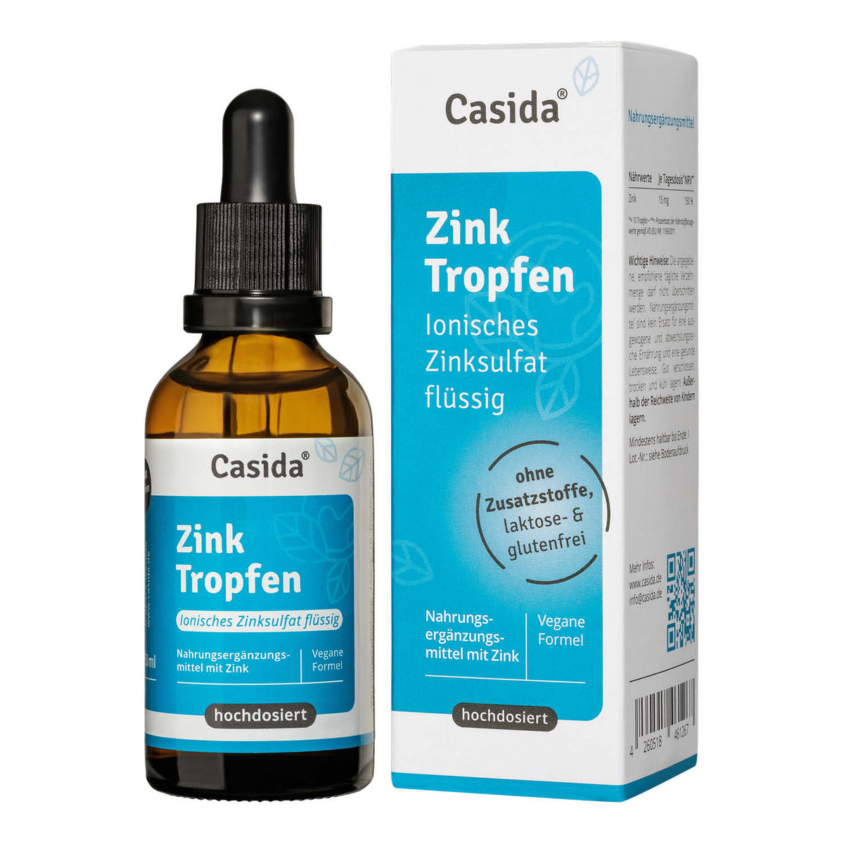 Zink Tropfen - Ionisches Zinksulfat