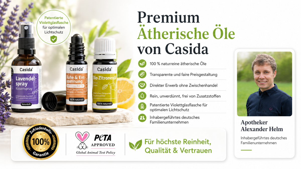Ätherische Öle 100% naturrein