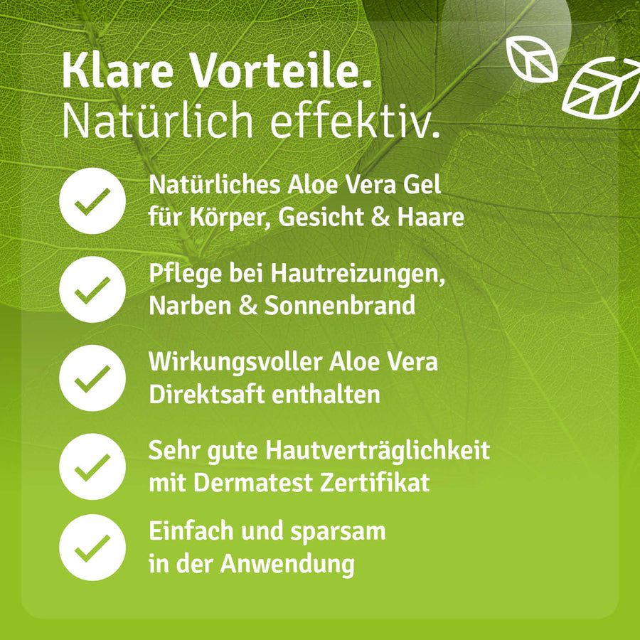 aloe vera für was alles gut Aloe Vera Gel aus Apotheke – Feuchtigkeit & Pflege