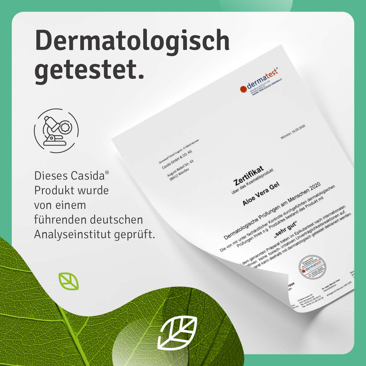 Dermatest Aloe Vera Gel