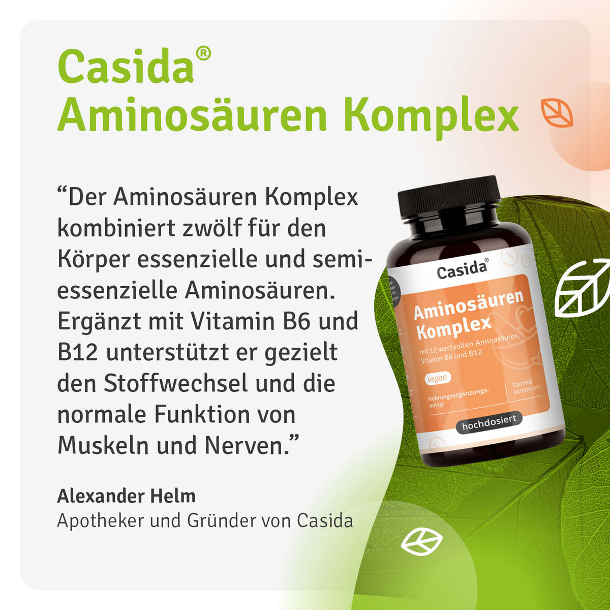 Aminosäuren Komplex Casida