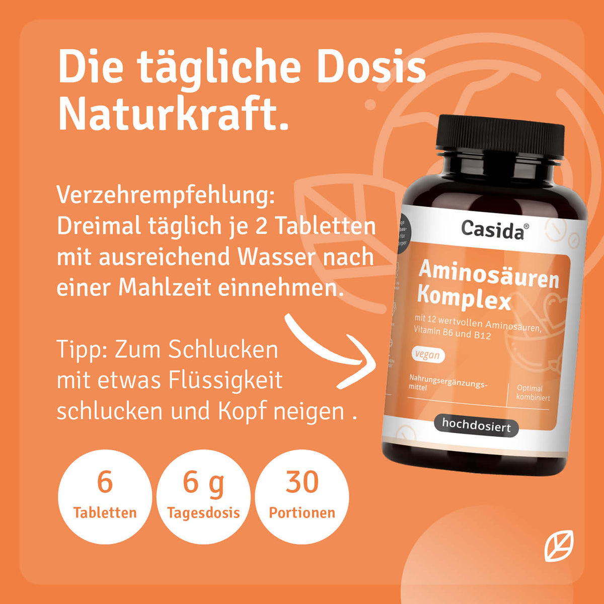 Aminosäuren Komplex Anwendung