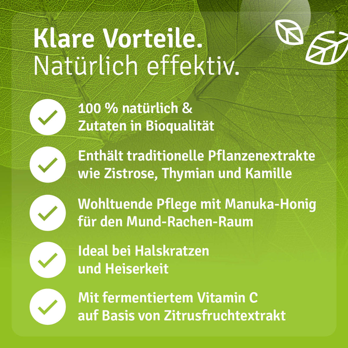 Bio Immun Rachenspray Vorteile