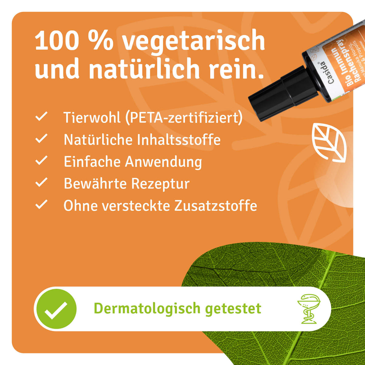 Bio Immun Rachenspray natürliche Inhaltsstoffe