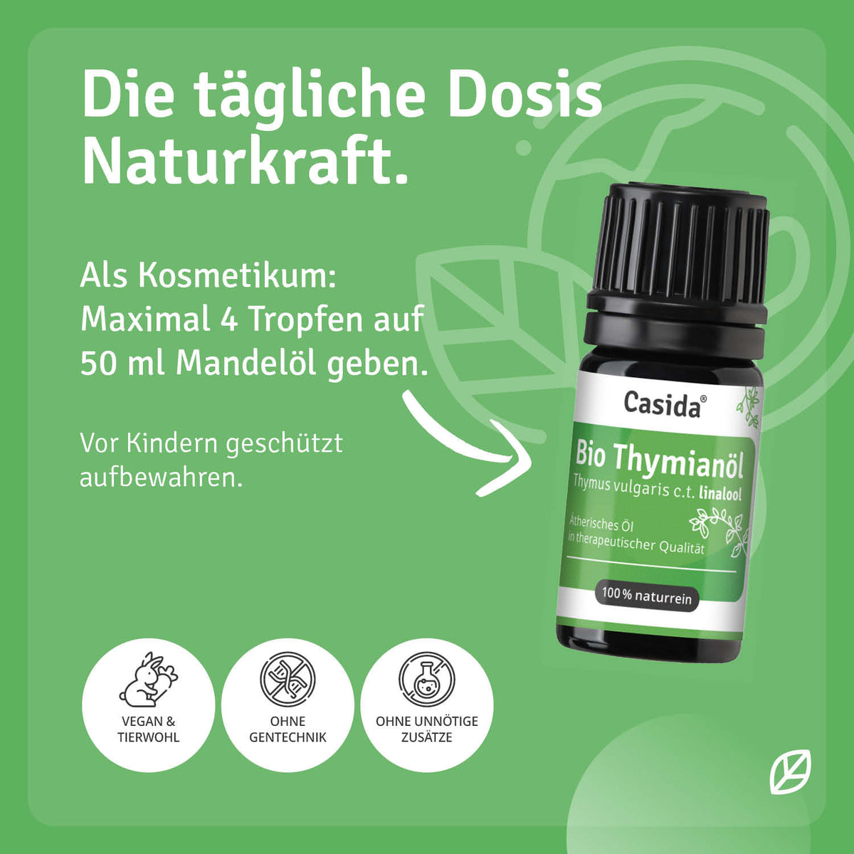 Thymianöl Bio linalool Anwendung