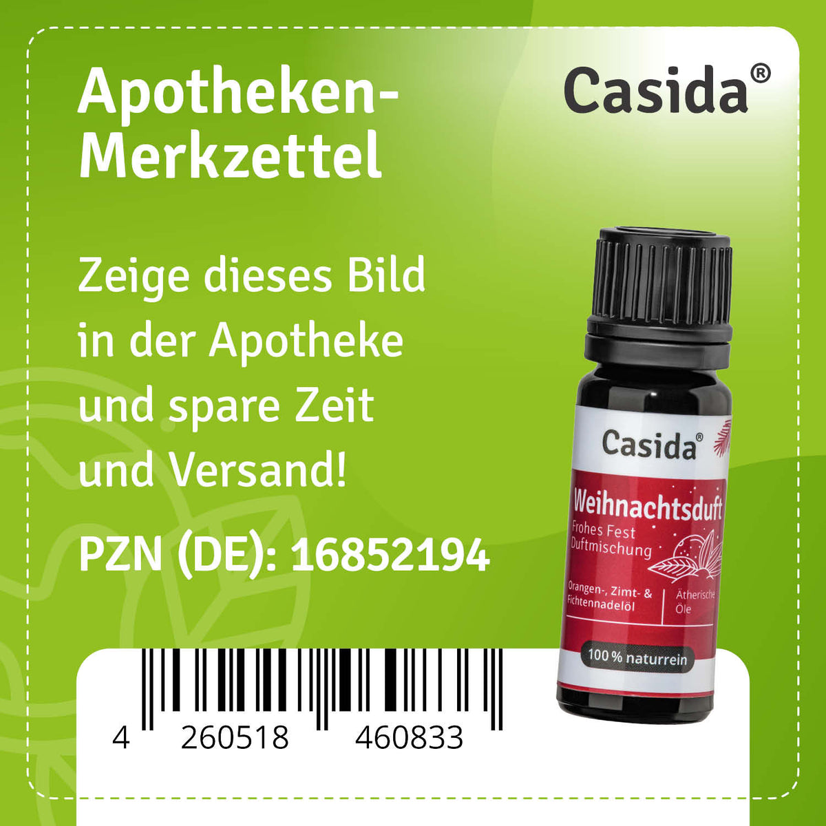 Weihnachtsduft Öl Frohes Fest Apotheke