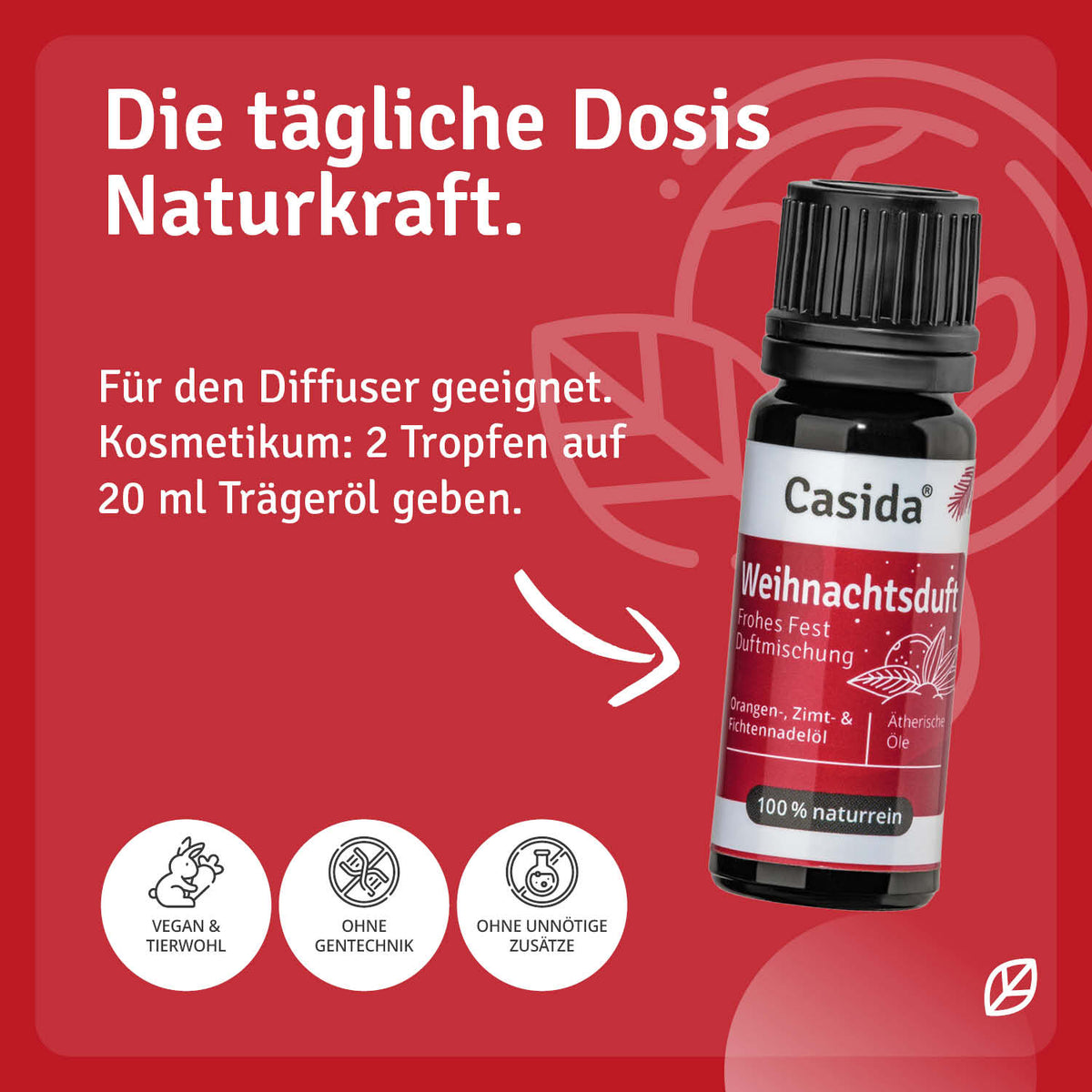 Weihnachtsduft Öl Frohes Fest Anwendung