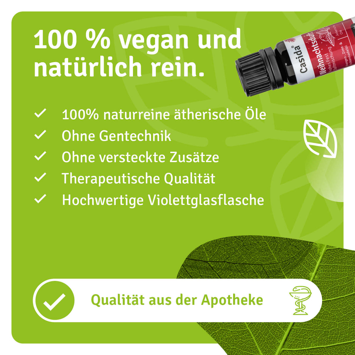 Weihnachtsduft Öl Frohes Fest natürliche Inhaltsstoffe