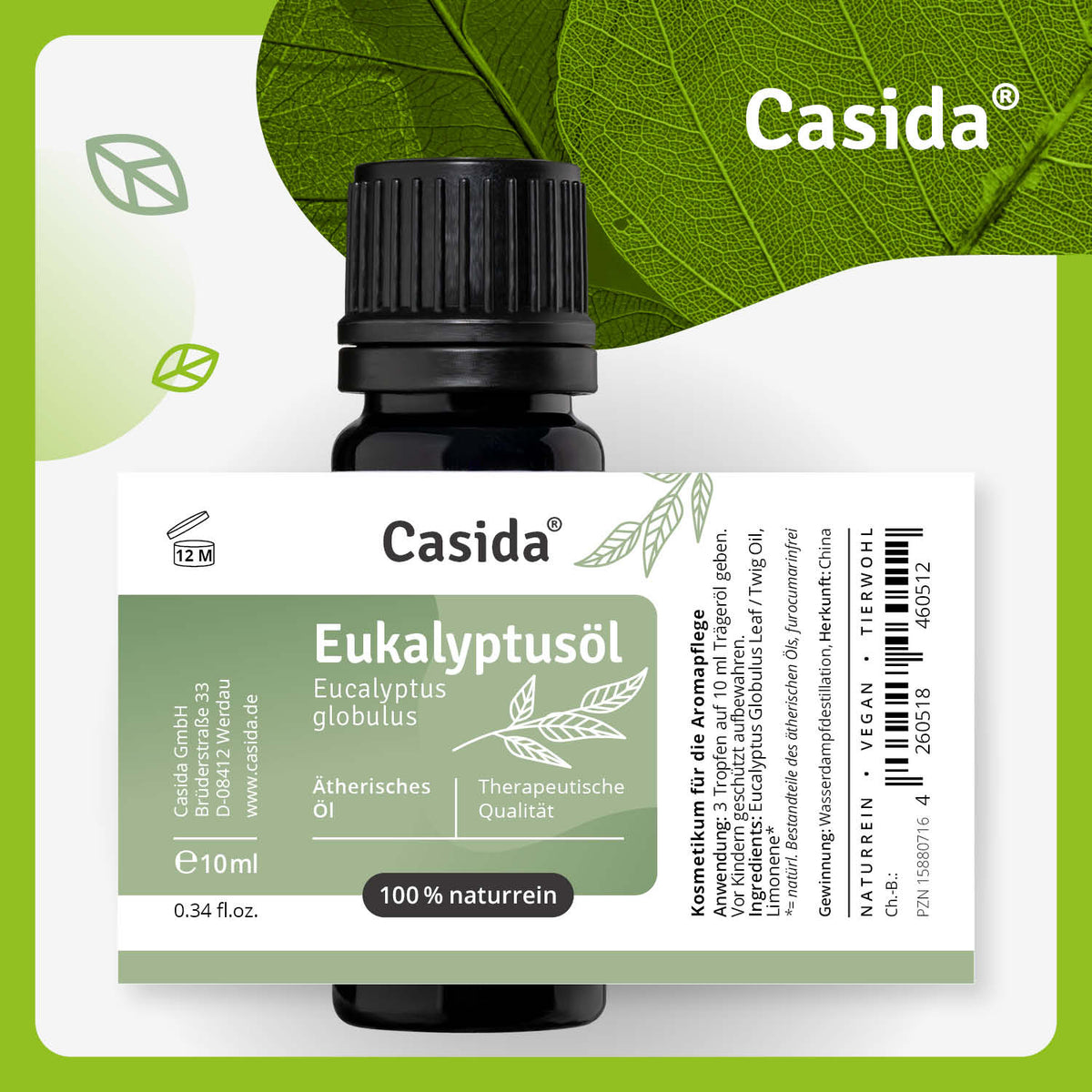 Eukalyptusöl Etikett 