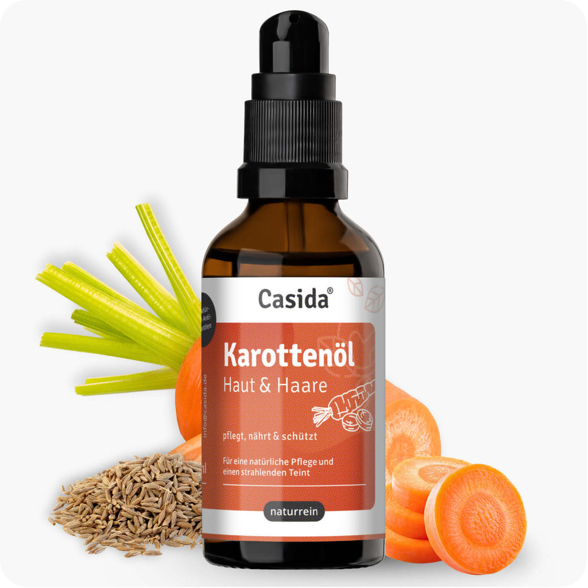 Karottenöl Haut & Haare 