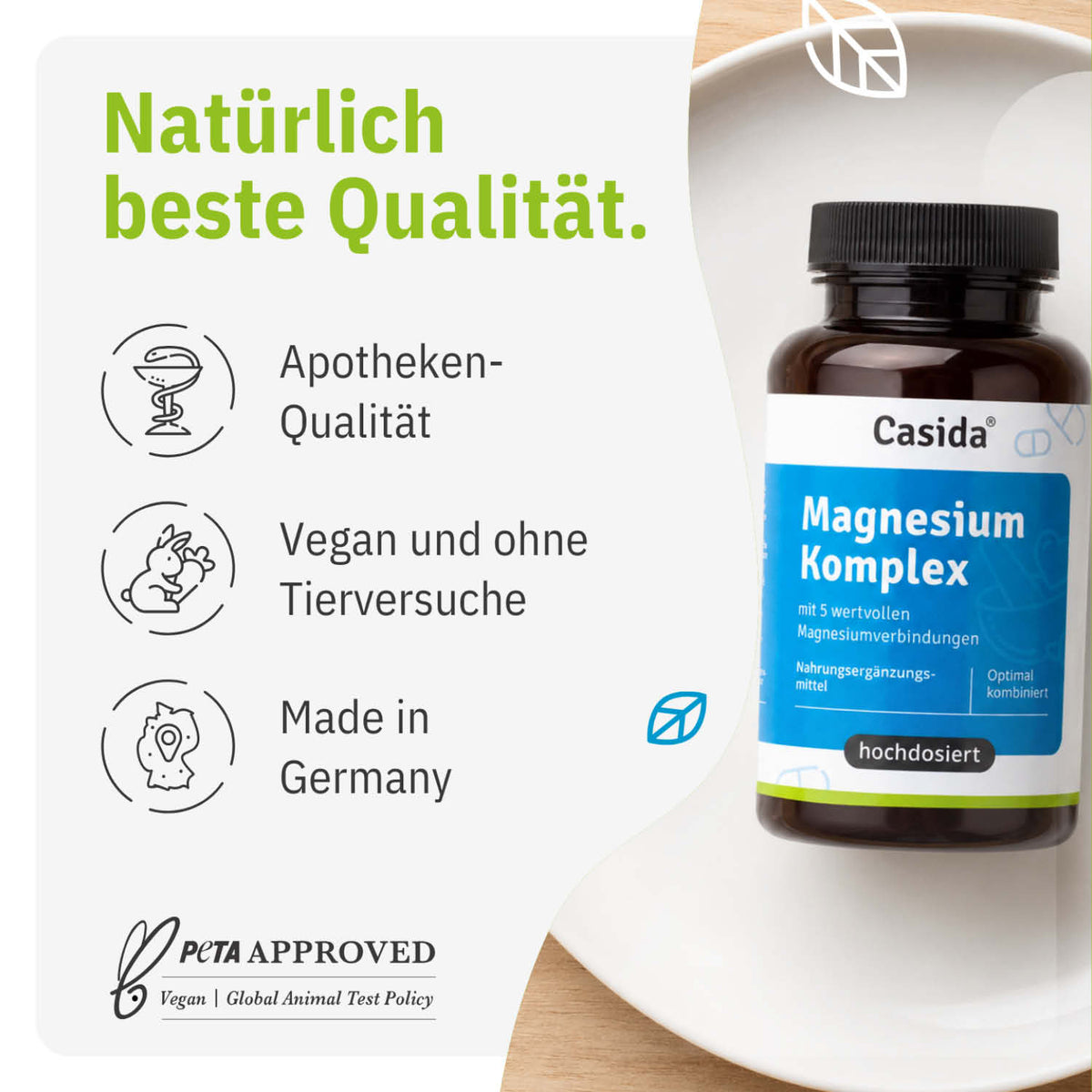 Magnesium Komplex tierversuchsfrei
