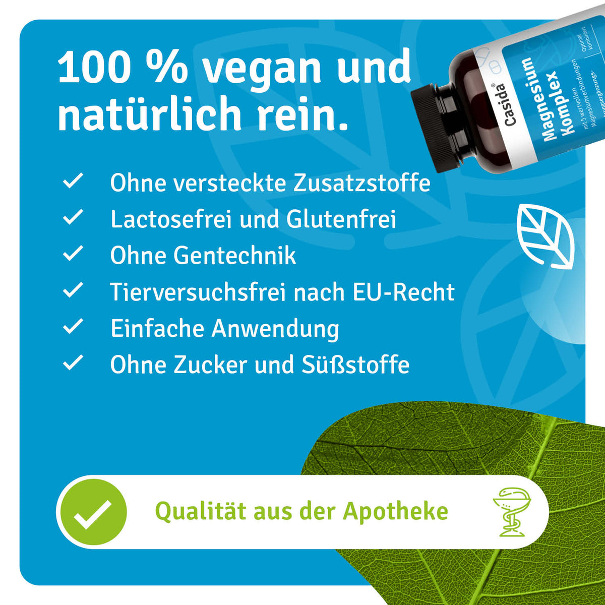 Magnesium Komplex natürliche Inhaltsstoffe
